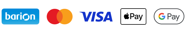 Barion – Mastercard, Visa, Apple Pay, Google Pay